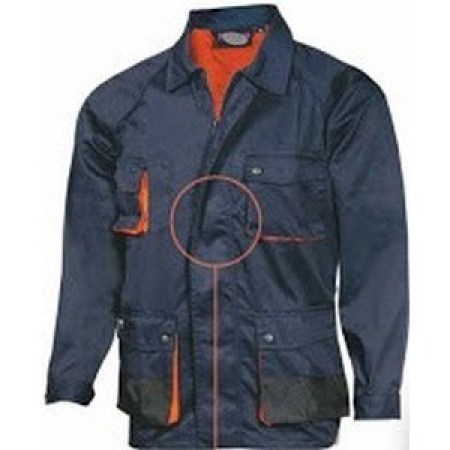 Σακάκι εργασίας KA-547 Σκούρο μπλε/Πορτοκαλί